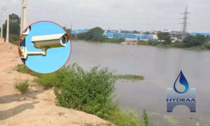 Hyderabad lakes CCTV monitoring