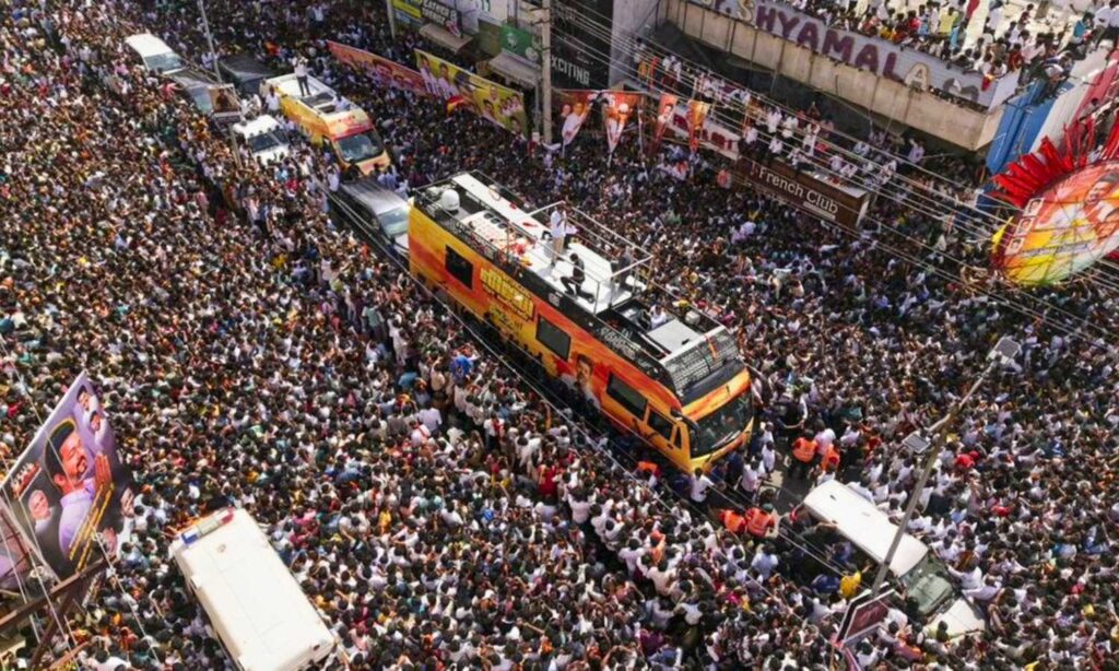 Karur rally stampede