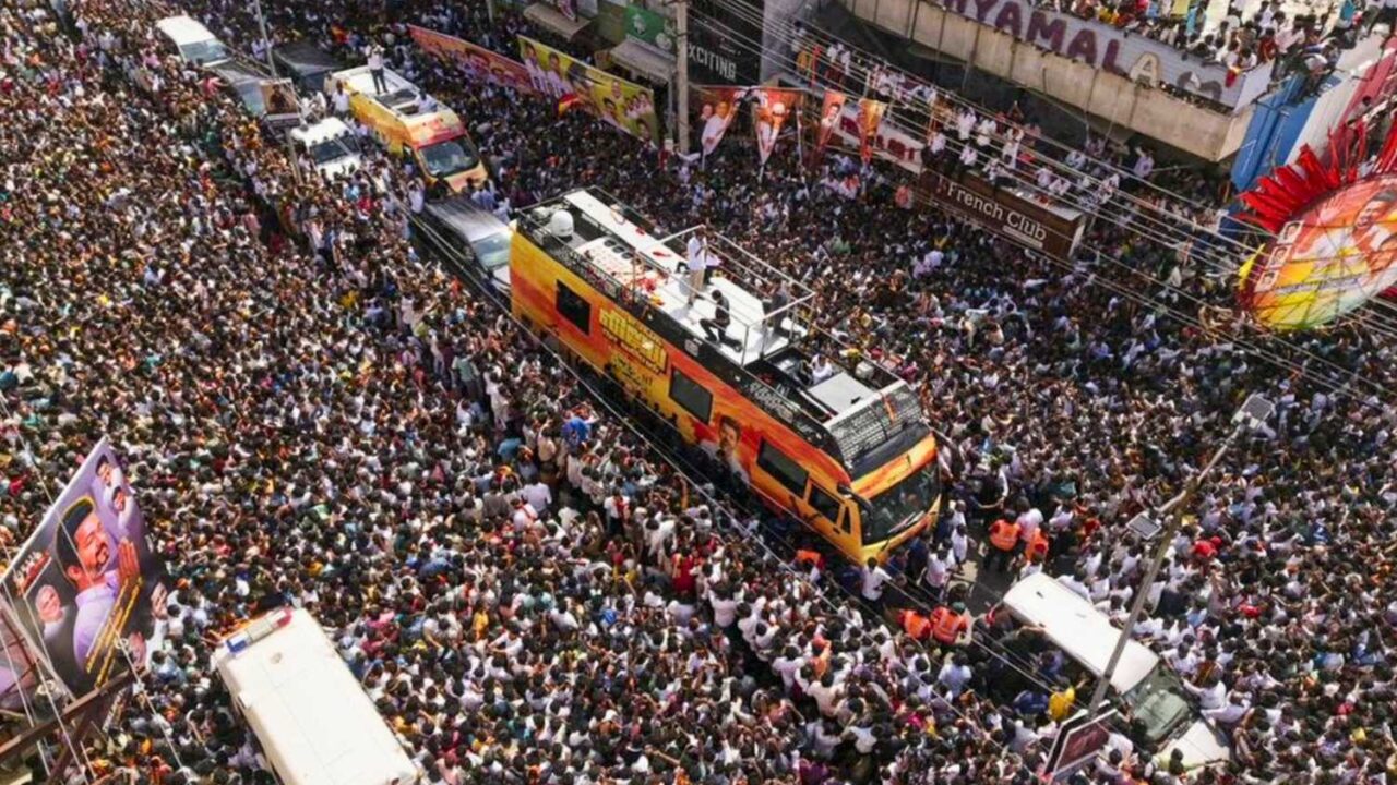 Karur rally stampede
