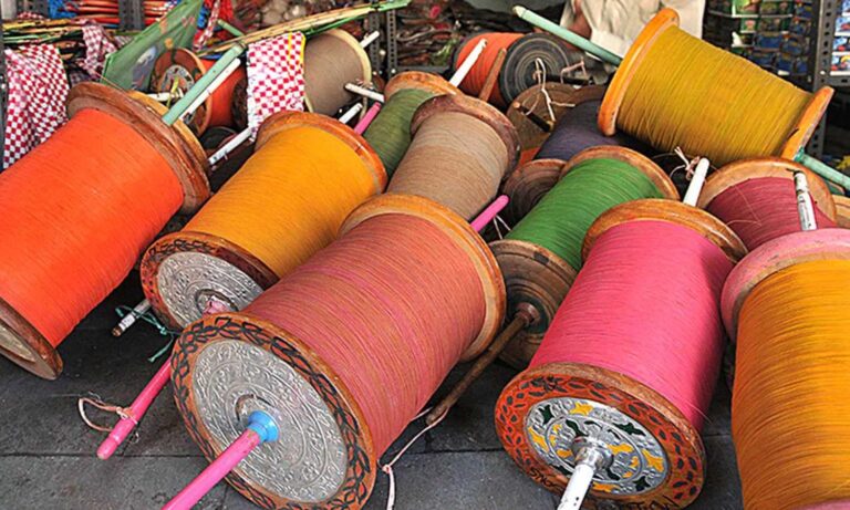 Chinese manja injury reported on Mirpet main road