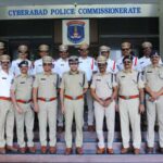 Cyberabad traffic police goggles distributed by joint CP