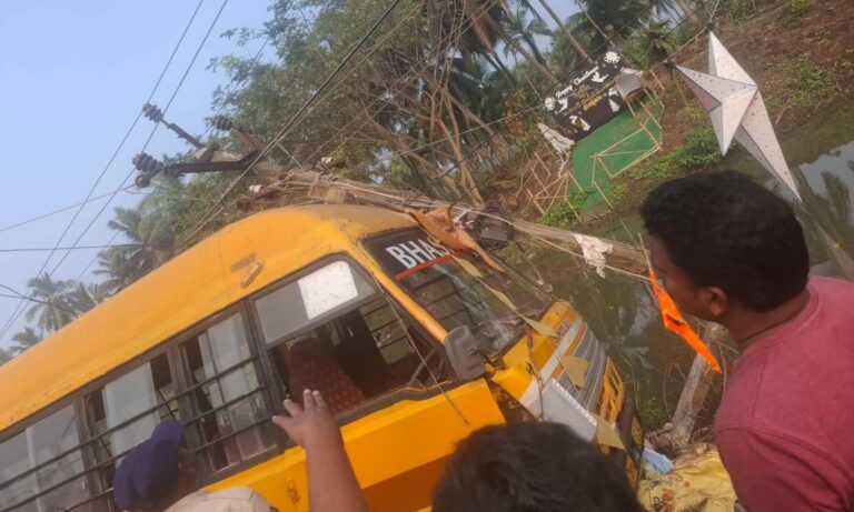 Malikipuram school bus accident raises safety concerns