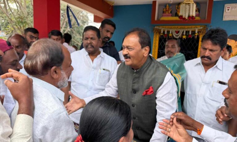 Shabbir Ali Kamareddy development works gain momentum