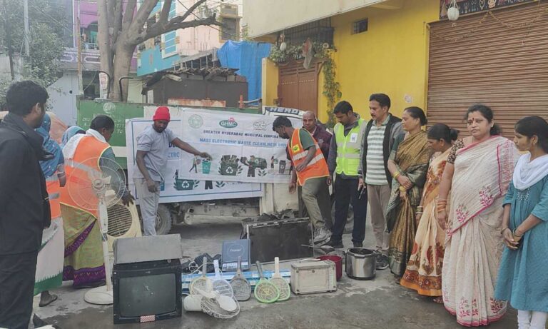 Mega e-waste drive continues across GHMC areas