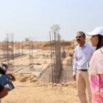 Collector inspects Young India Integrated School