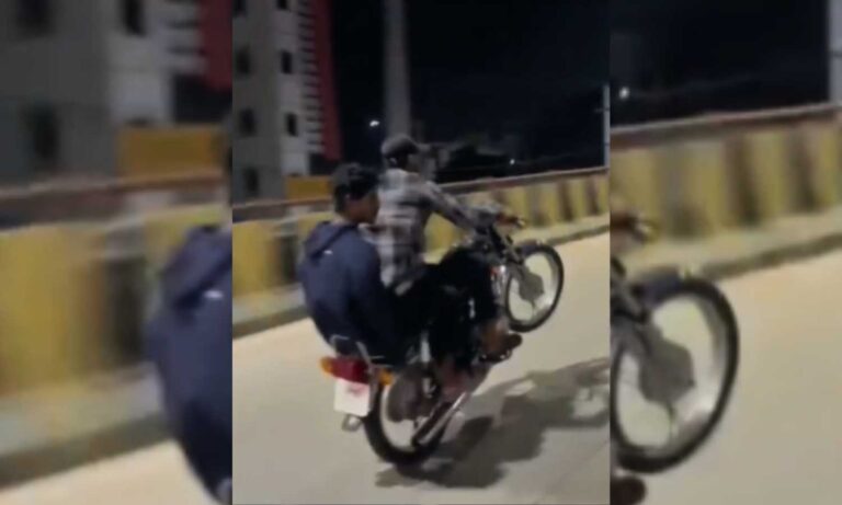 Sajjanar warns youth against dangerous bike stunts