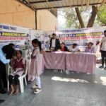 Free eye testing camp held by NTCT in Hyderabad