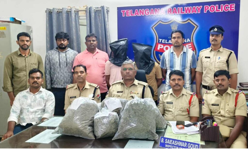 Interstate ganja smuggling racket busted