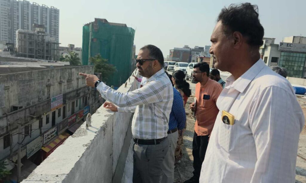 Santosh Nagar flyover works to finish by June