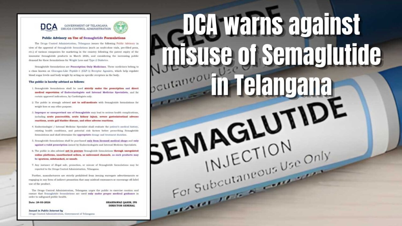 Semaglutide misuse warning issued by DCA