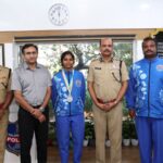 Telangana police constable wins fencing silver