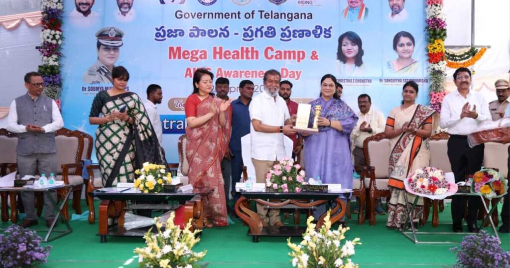 Mega health camp prison initiative in Telangana
