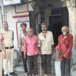 Destitute persons rescue by Chaderghat police
