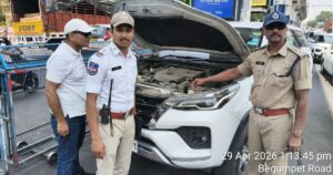 Unauthorised sirens drive fines 158 motorists