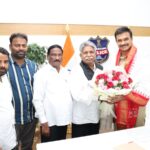 Manda Krishna meeting with Telangana DGP