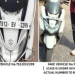 Fake Number Plate Case Detected by Hyderabad Traffic Police