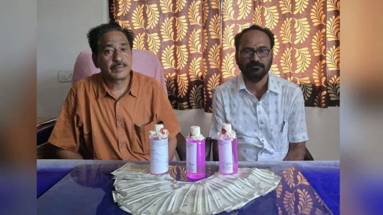 ACB trap officials caught taking Rs 60,000 bribe