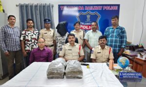 Interstate ganja smuggling racket busted